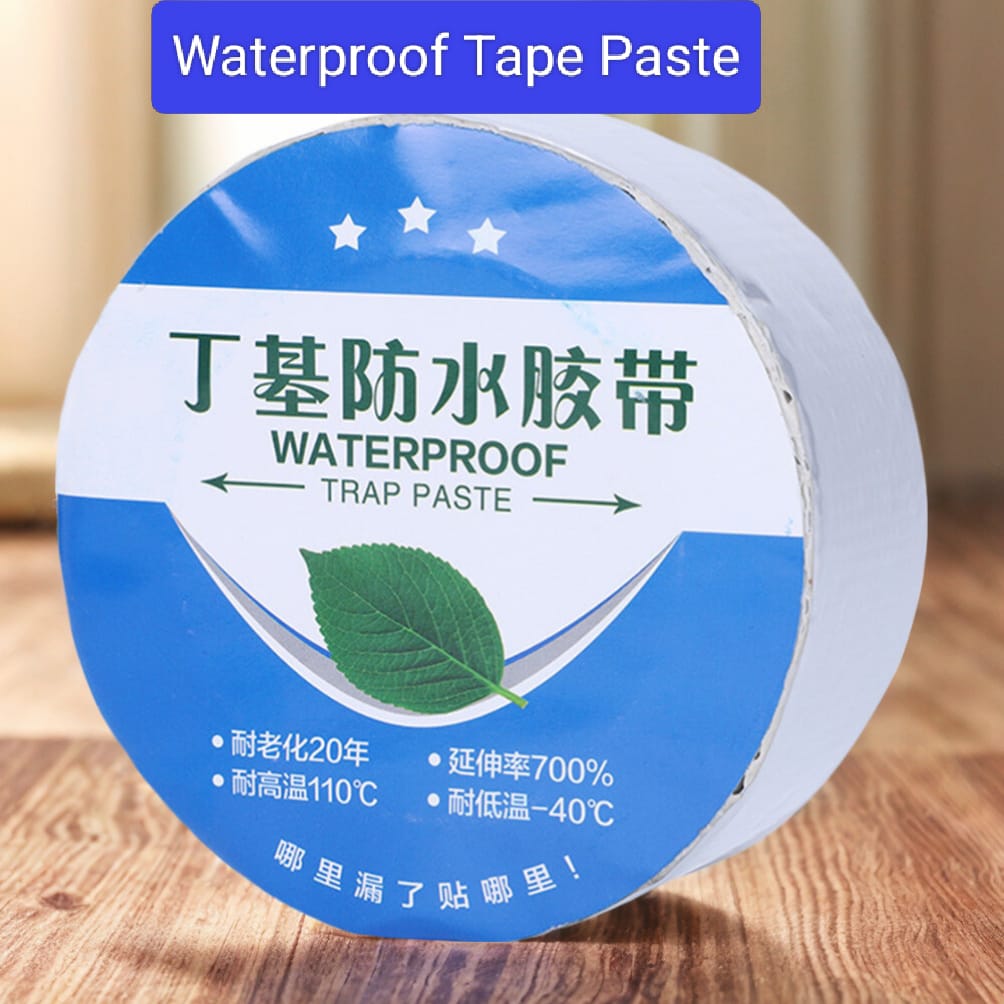 Butyl Rubber Waterproof Tape a heavy-duty sealing tape designed for stopping leaks on roofs, pipes, and outdoor surfaces.